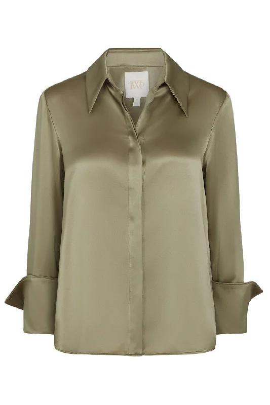 Object Of Affection Blouse - Sage