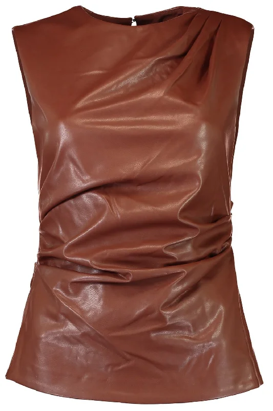 Wynter Top - Chestnut