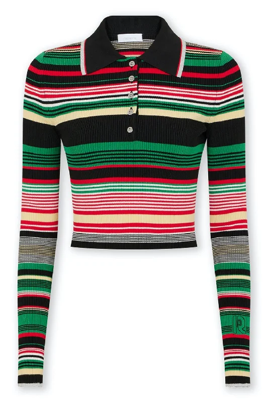 Long Sleeve Striped Pullover