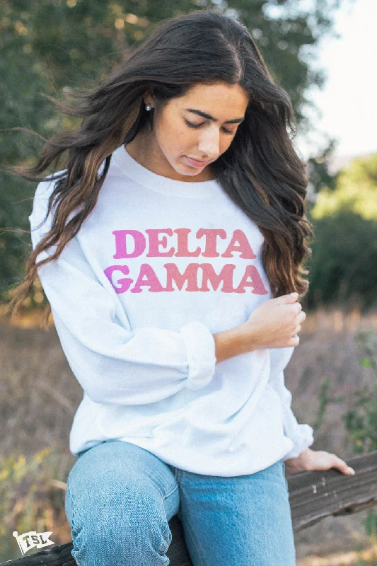 Delta Gamma Gradient Crewneck