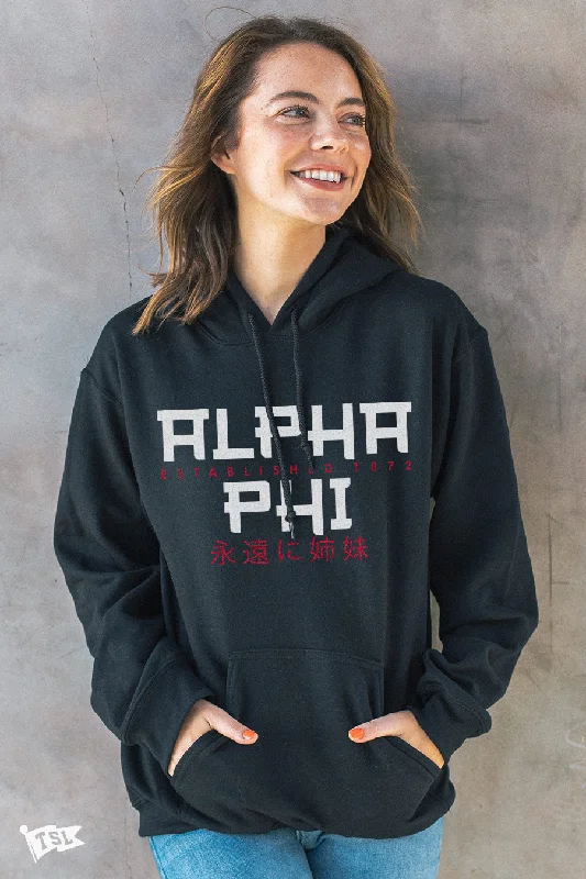 Alpha Phi Tokyo Hoodie