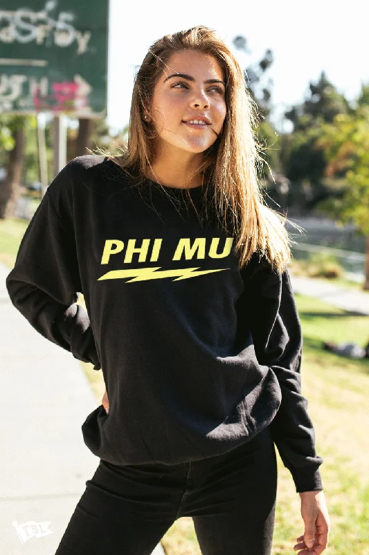 Phi Mu Voltage Crewneck