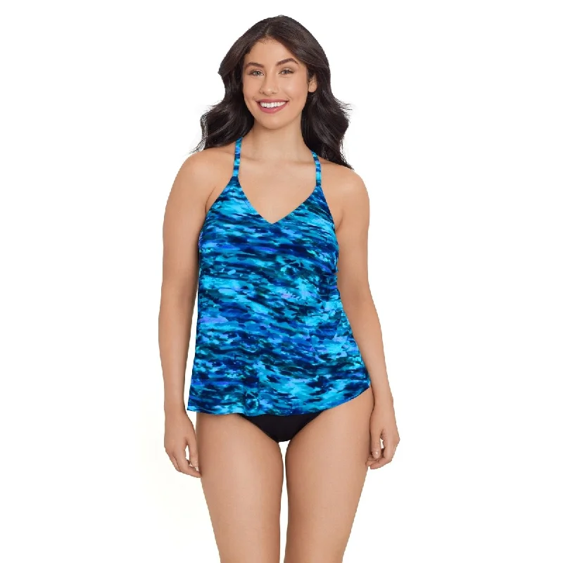 TRIMSHAPER BILI OCEAN DREAM TANKINI TOP