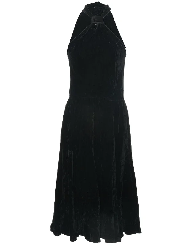 Velvet Evening Dress - XS