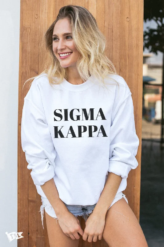 Sigma Kappa Vogue Crewneck