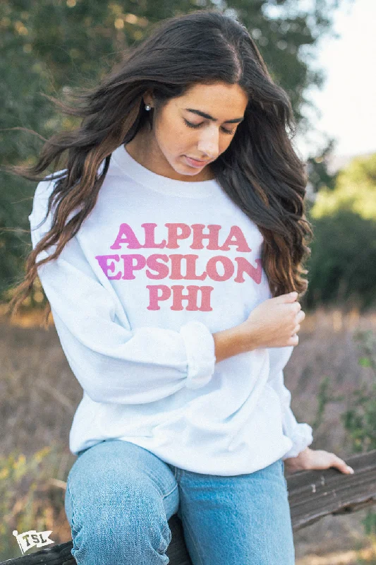 Alpha Epsilon Phi Gradient Crewneck