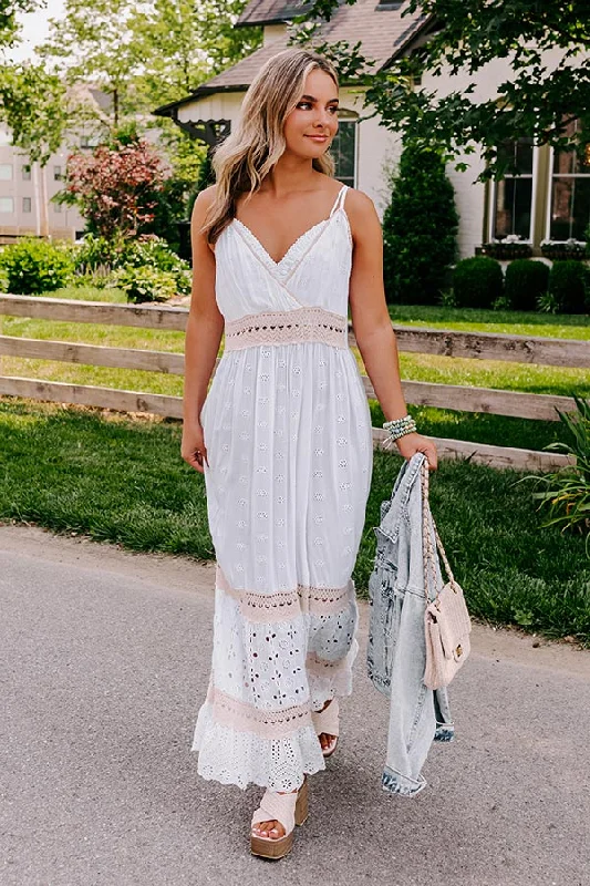 Falling For Bali Eyelet Maxi