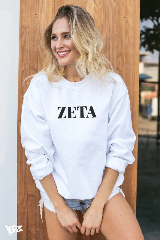 Zeta Tau Alpha Vogue Crewneck