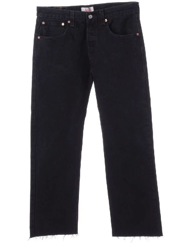 Vintage Beyond Retro Label Men's Cropped Jeans