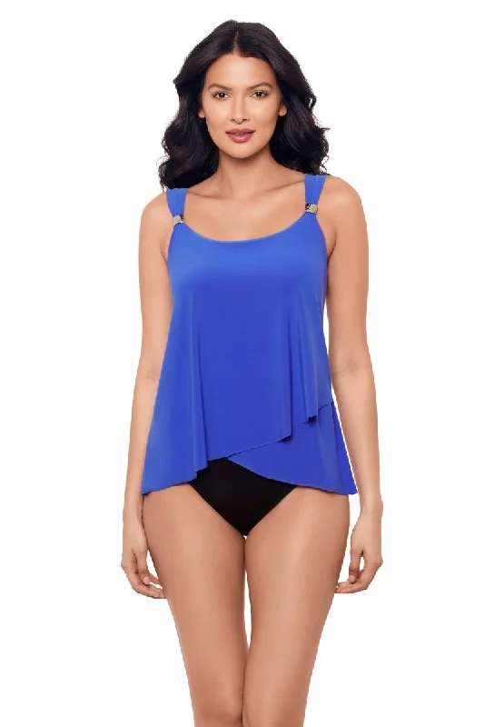 MIRACLESUIT RAZZLE DAZZLE UNDERWIRE TANKINI TOP