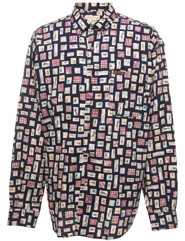 Woolrich Novelty Print  Shirt - XL