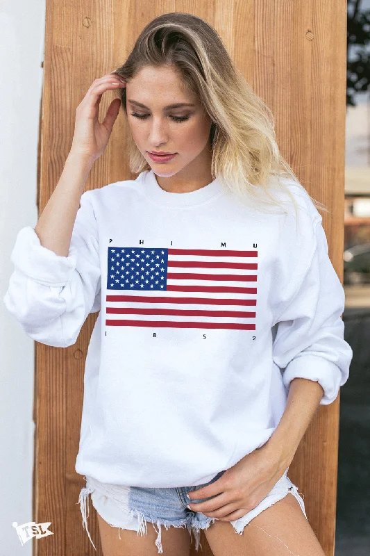 Phi Mu Independence Crewneck